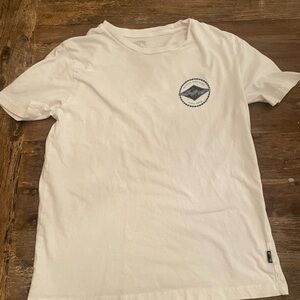 Billabong White Tee with Graphic Logo